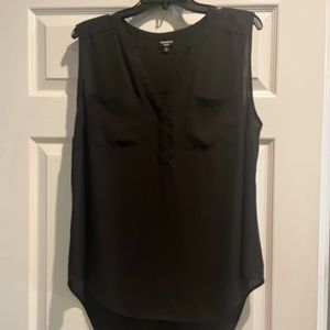 Torrid Black Sheer Top
